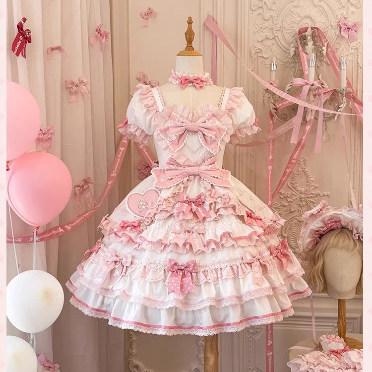 杭州天街蝴蝶结小兔新色现货原创lolita