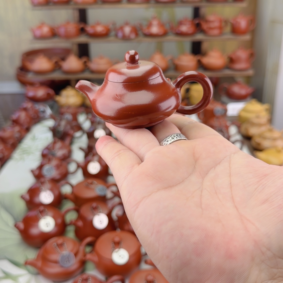 小****茶壶紫砂50cc大红袍玉乳壶