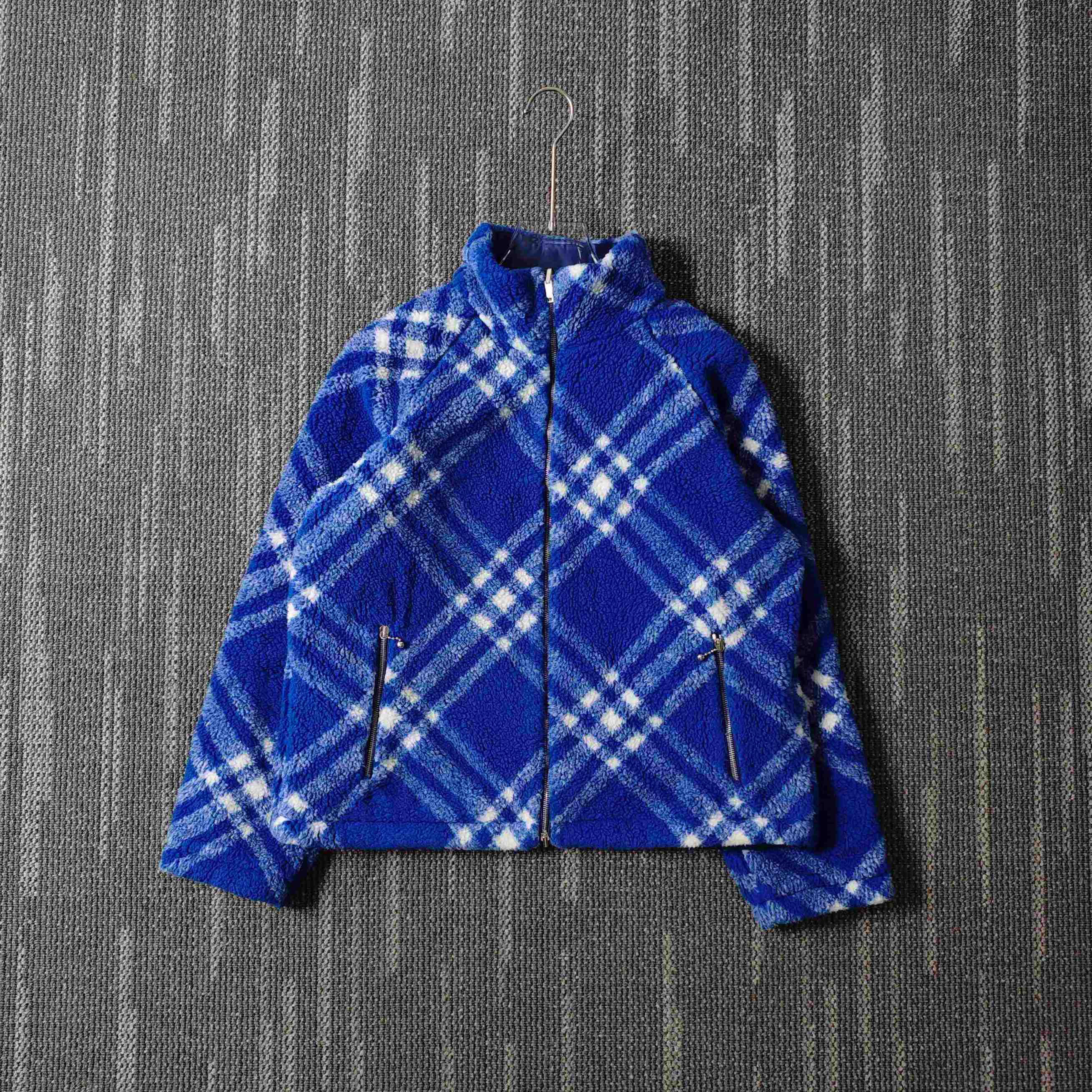 99新 BURBERRY/博柏利 双面穿休闲拉链夹克外套/38码/5568