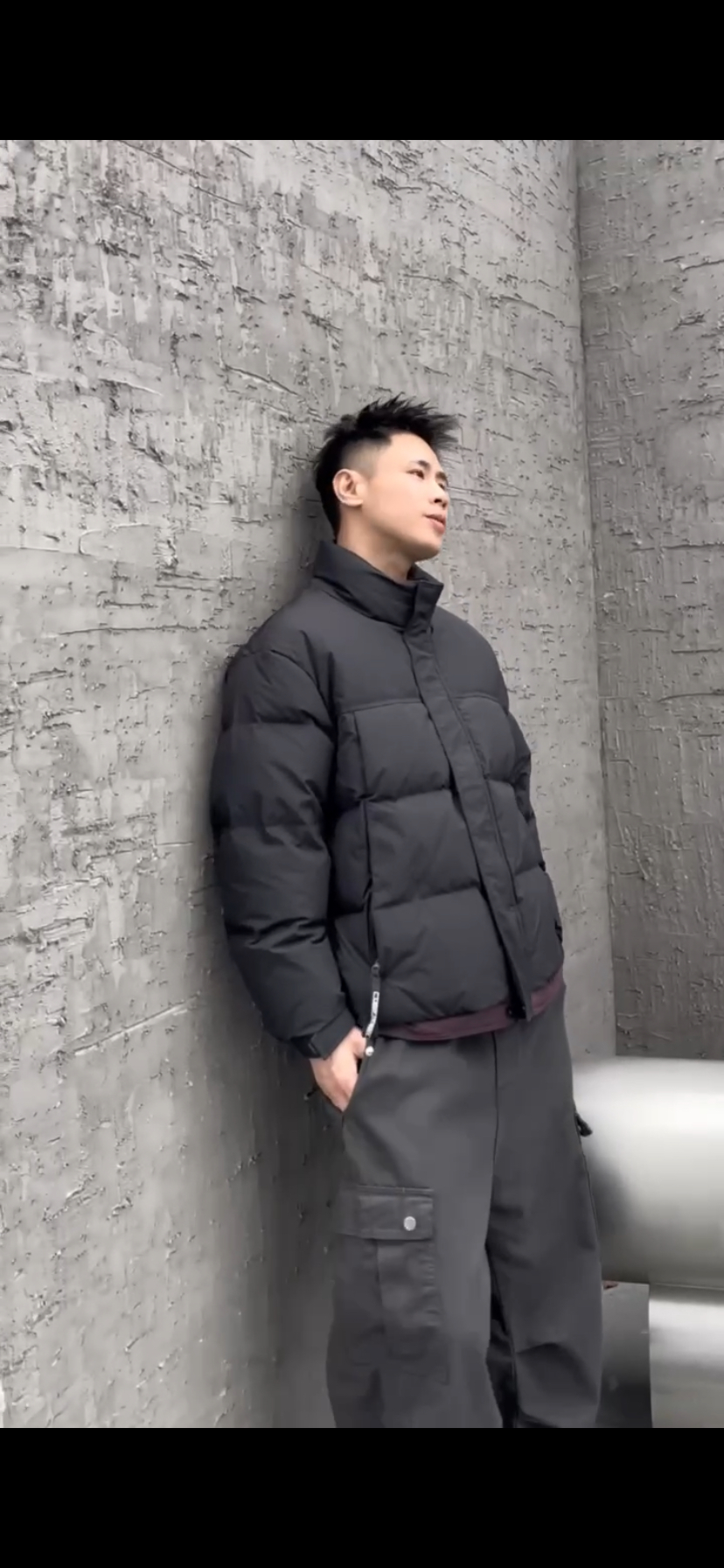 男士加厚时尚防寒服