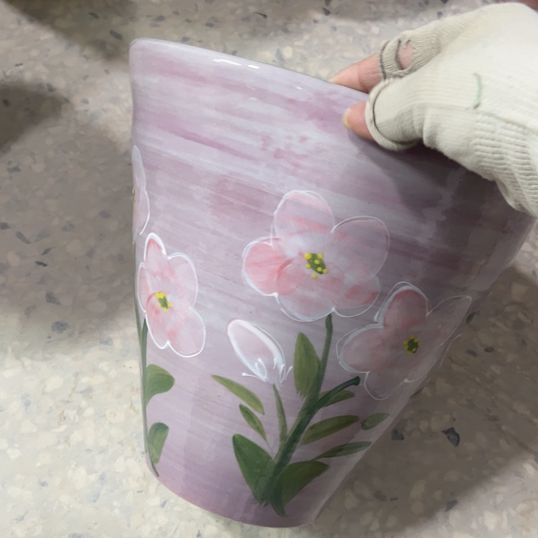 麦****景德镇陶瓷花盆花盆