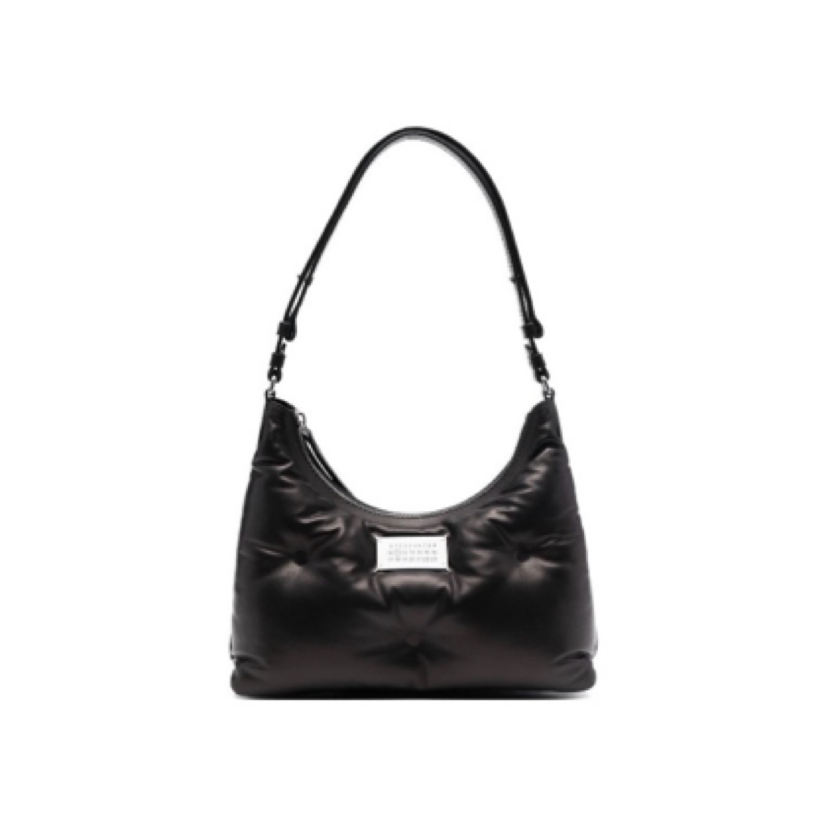 95新 Maison Margiela/梅森马吉拉 hobo 单肩包 黑色 羊/JW3448