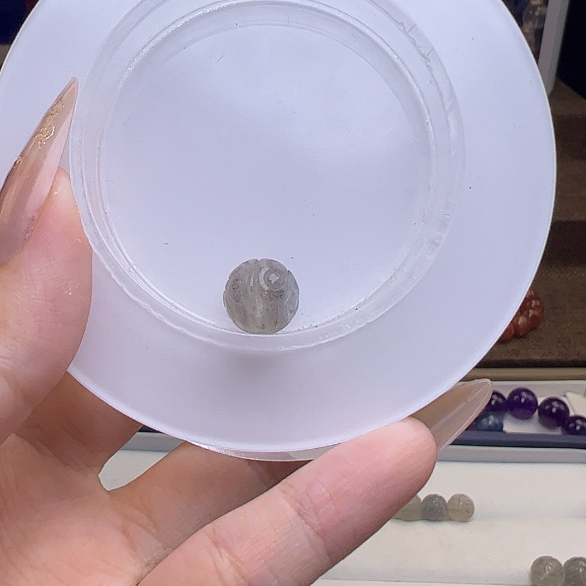 【闪购商品】水晶未镶嵌L***e672单珠