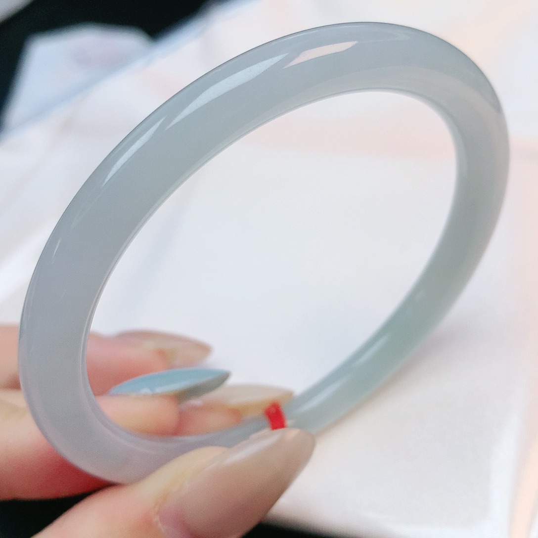 未镶嵌手镯翡翠57圆条882908