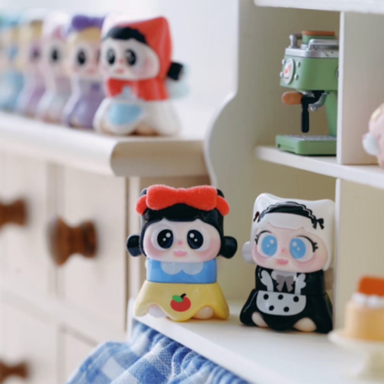 【kixin-踩后三】展会新品pitty勇气裙摆萌粒盲盒收藏潮玩摆件