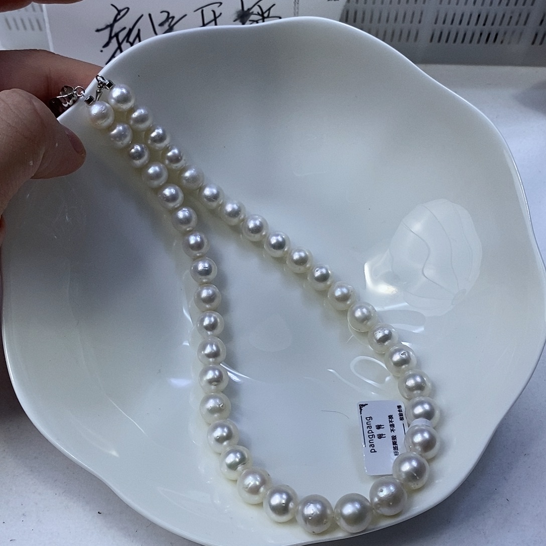 颈饰海水珍珠银S925镶嵌