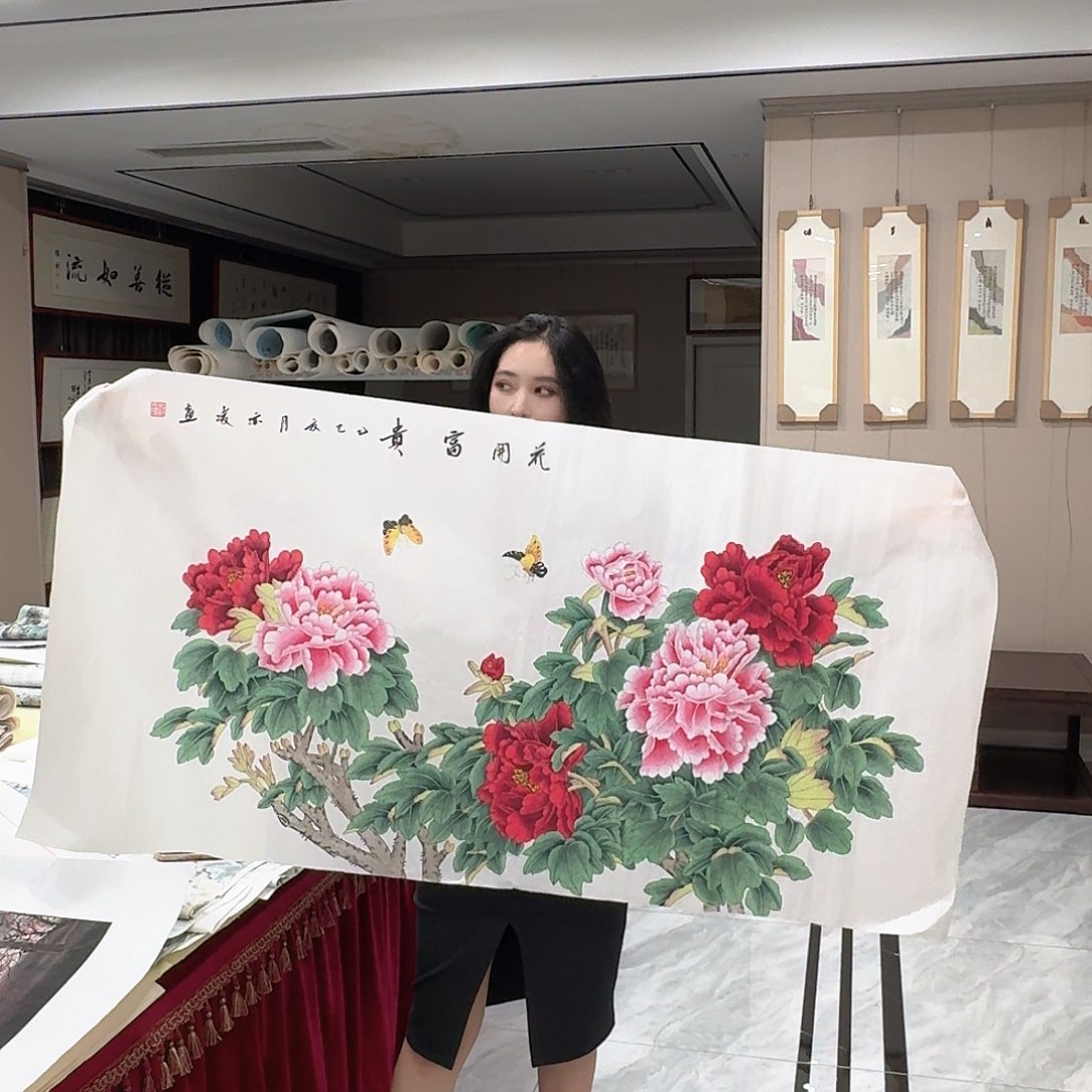国画国画作品多次入选