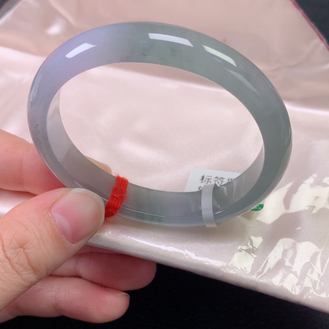 未镶嵌手镯翡翠缅甸天然翡翠手镯54贵妃