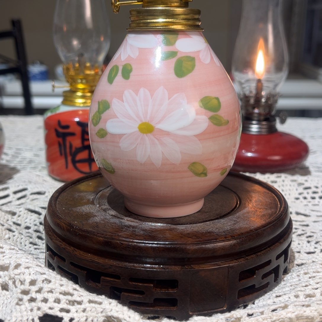 摆件景德镇陶瓷香薰灯