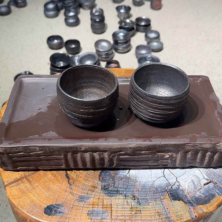 全手工制作精品主人杯两个43