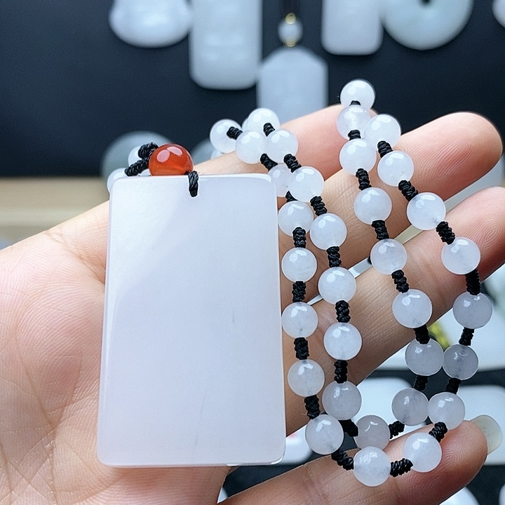 石英质玉吊坠(不含链)未镶嵌海*