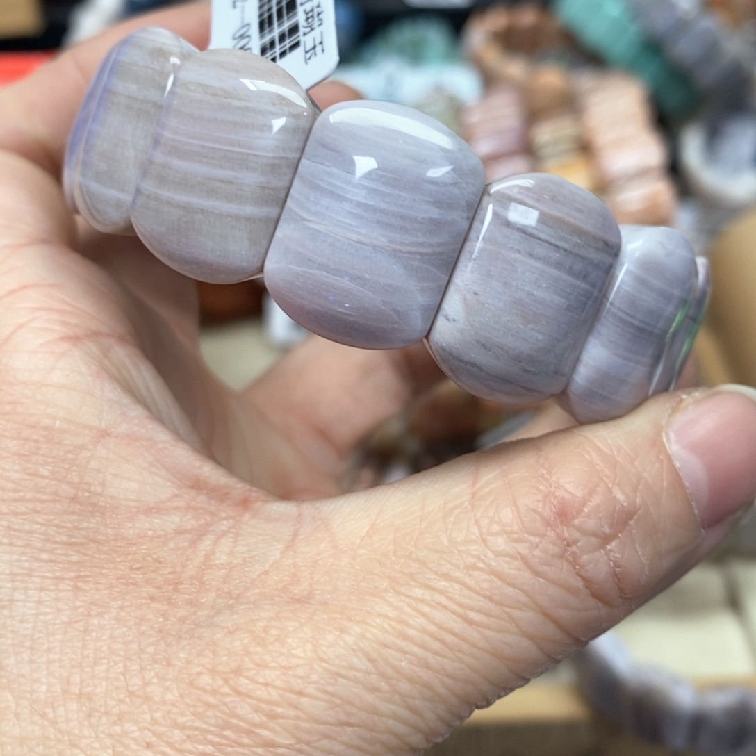 硅化珊瑚（珊瑚玉）手链未镶嵌柠**•719