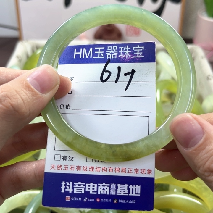 蛇纹石玉手镯未镶嵌533