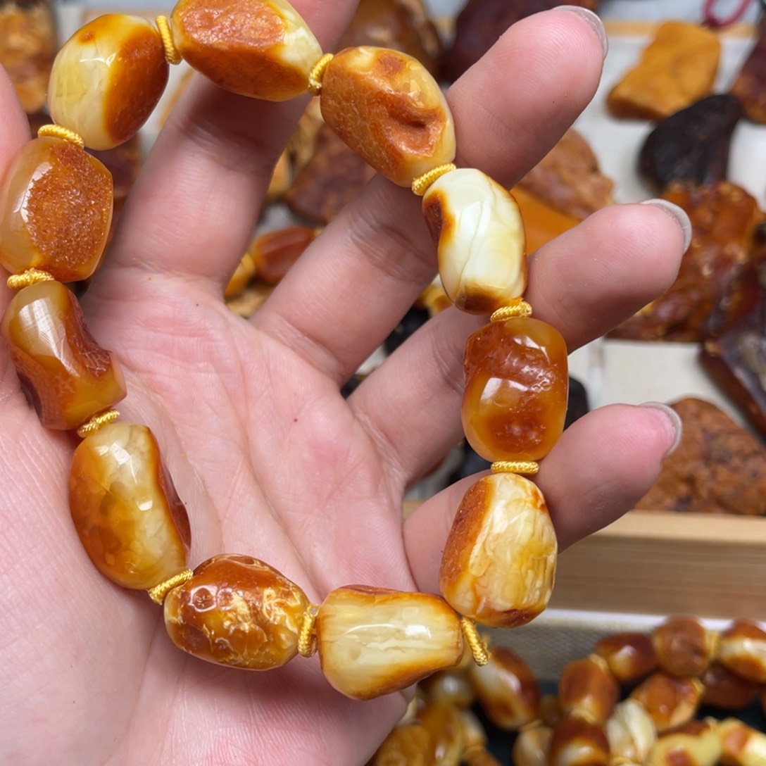 蜜蜡珠宝奇石未镶嵌庆*