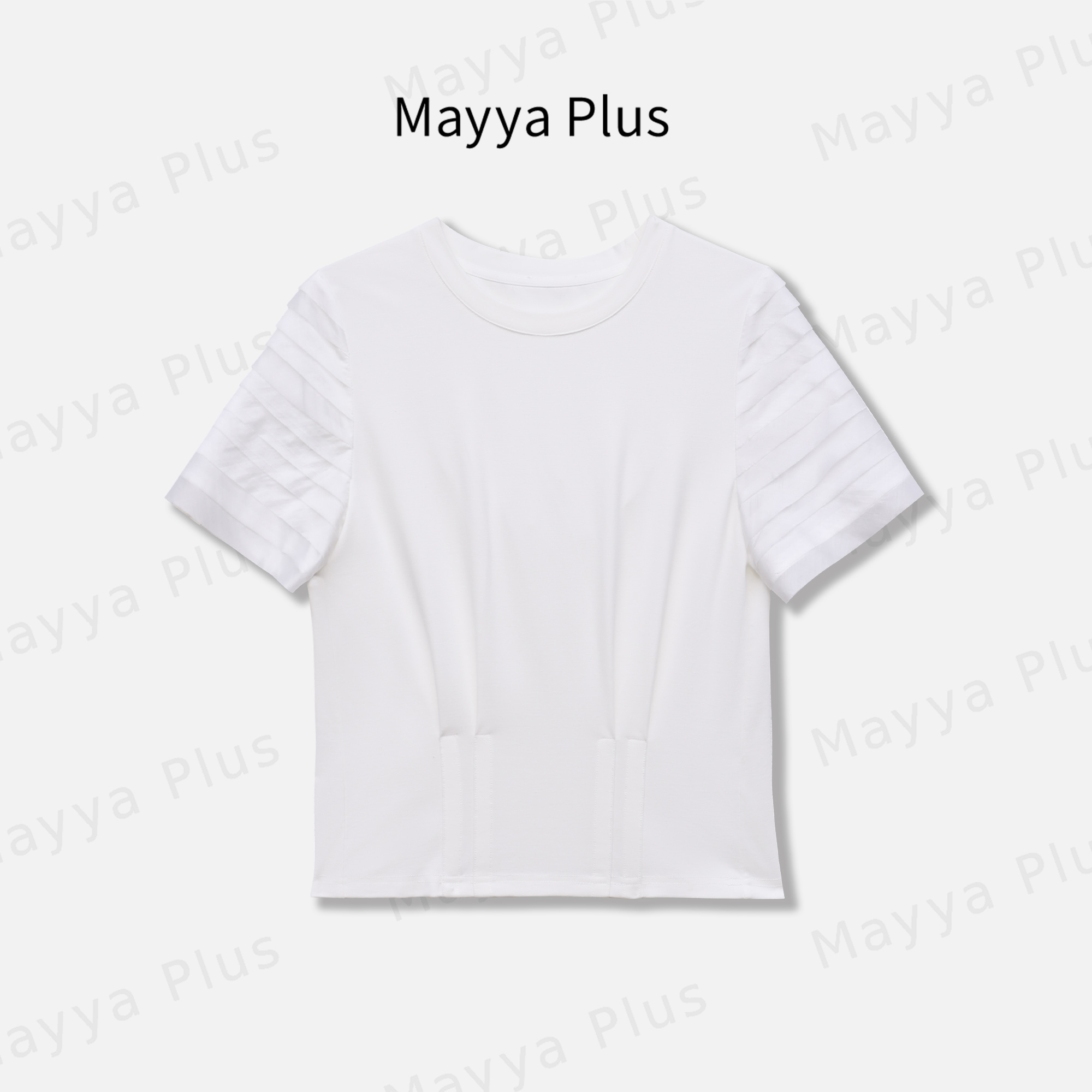 【瑾书】Mayya Plus麦芽定制轻奢气质显瘦欧若风针织上衣32528276