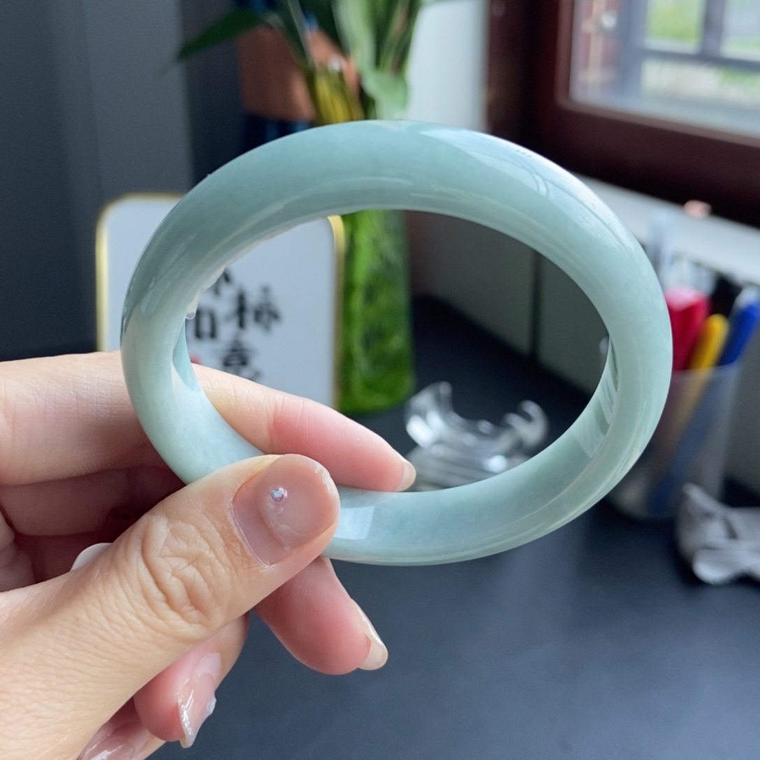 未镶嵌手镯翡翠57.8