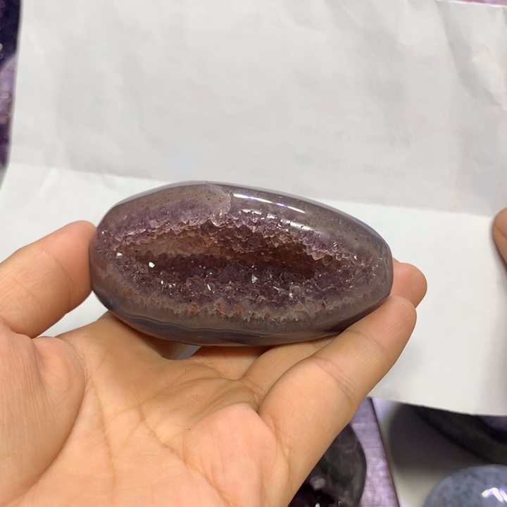 紫晶摆件未镶嵌水晶