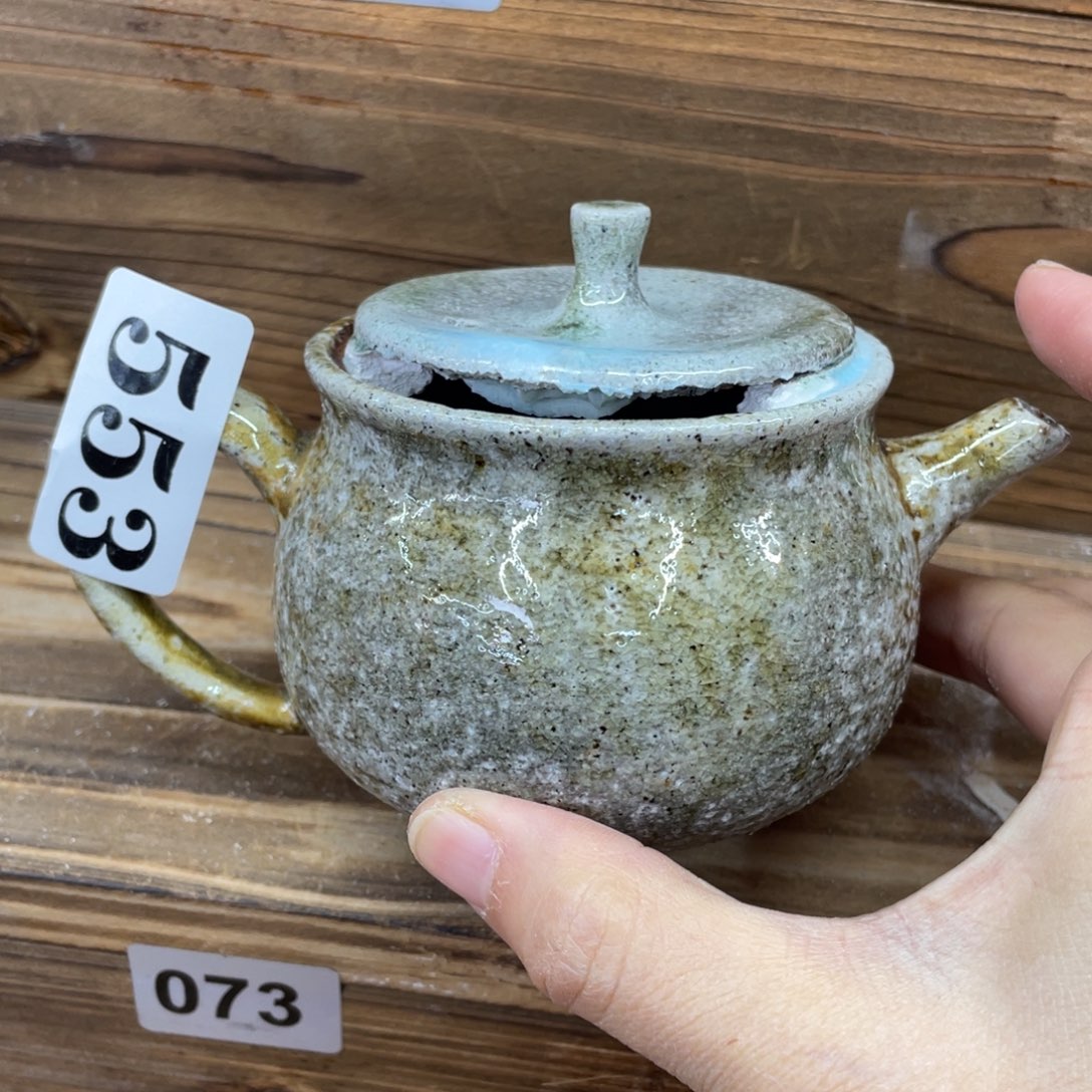 陶纯手工柴烧茶壶茶具瑕瑕