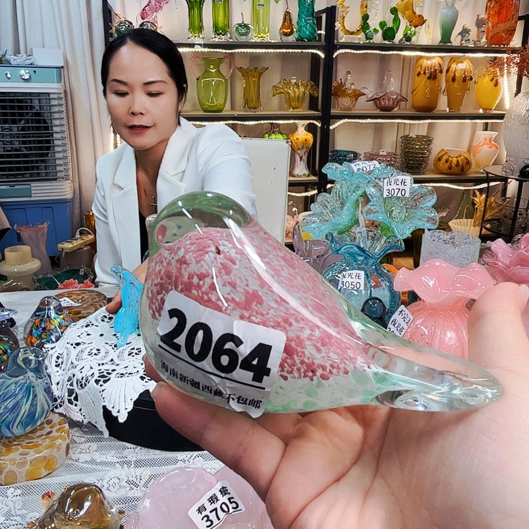 鸟2064 家悦美居琉璃摆件福利