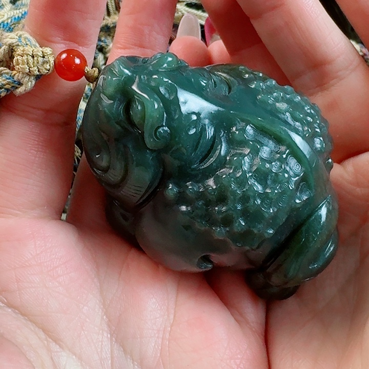 和田玉把件未镶嵌