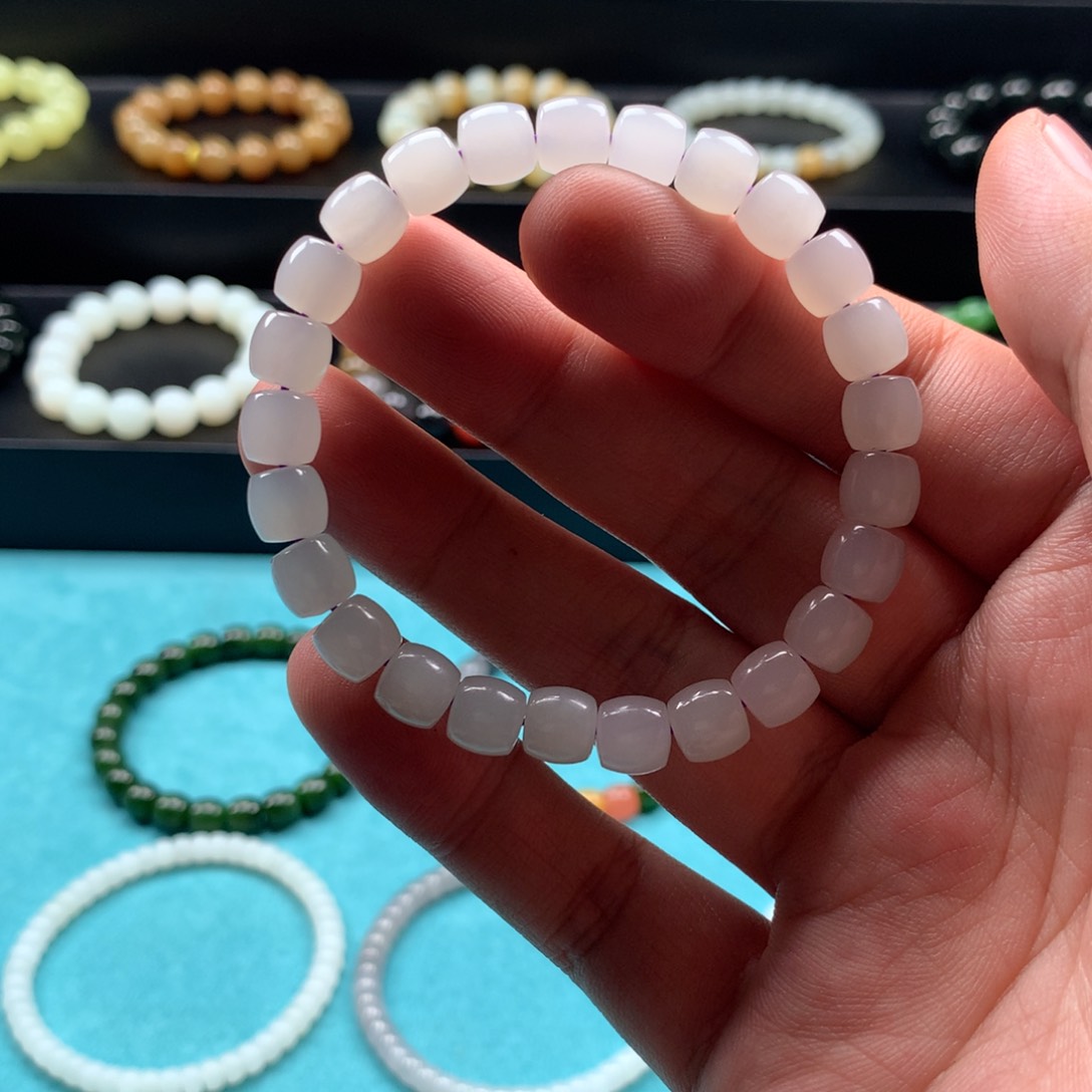 和田玉手链未镶嵌