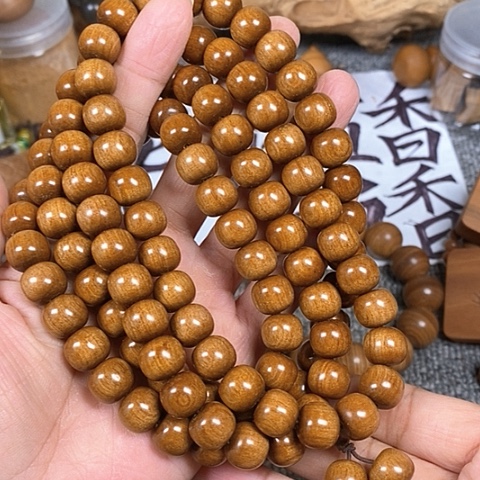 檀香木手串/手链S****0老山檀香沙皮料10/11/108