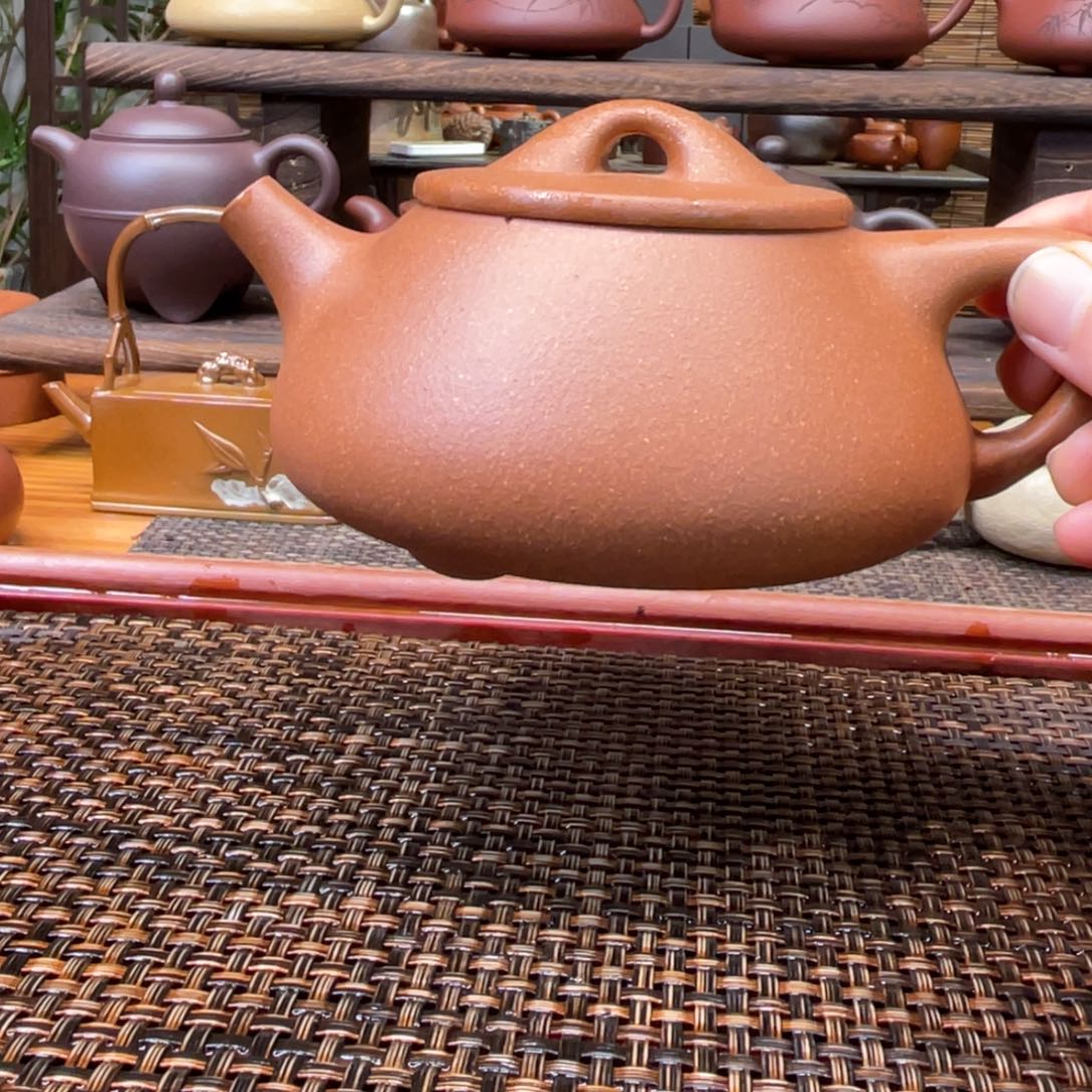 茶壶紫砂宜兴原矿紫砂手工制320