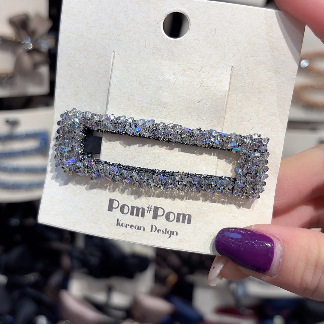 皮质铁合金紫光方形拜拜一个