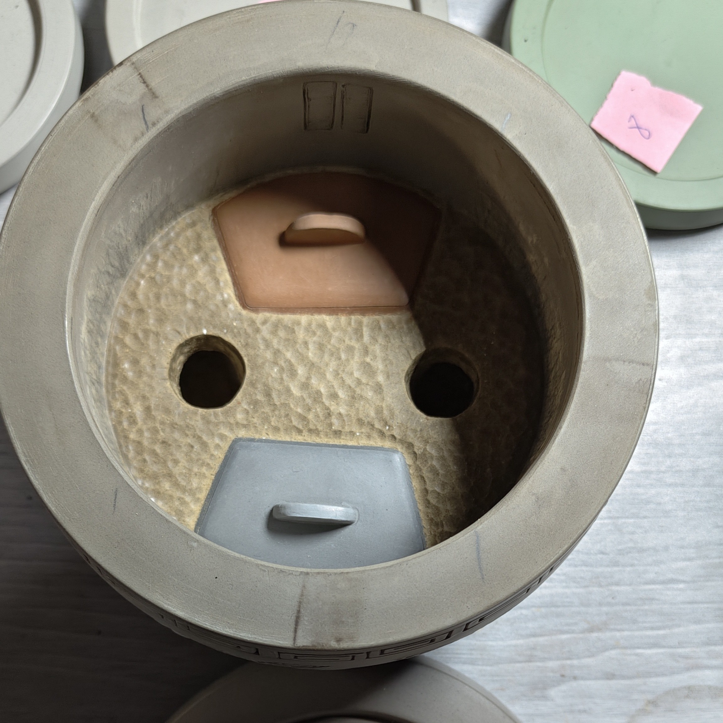 蛐蛐蟋蟀油葫芦精品双过龙天地洞直径140㎝高12㎝大师傅手工制作