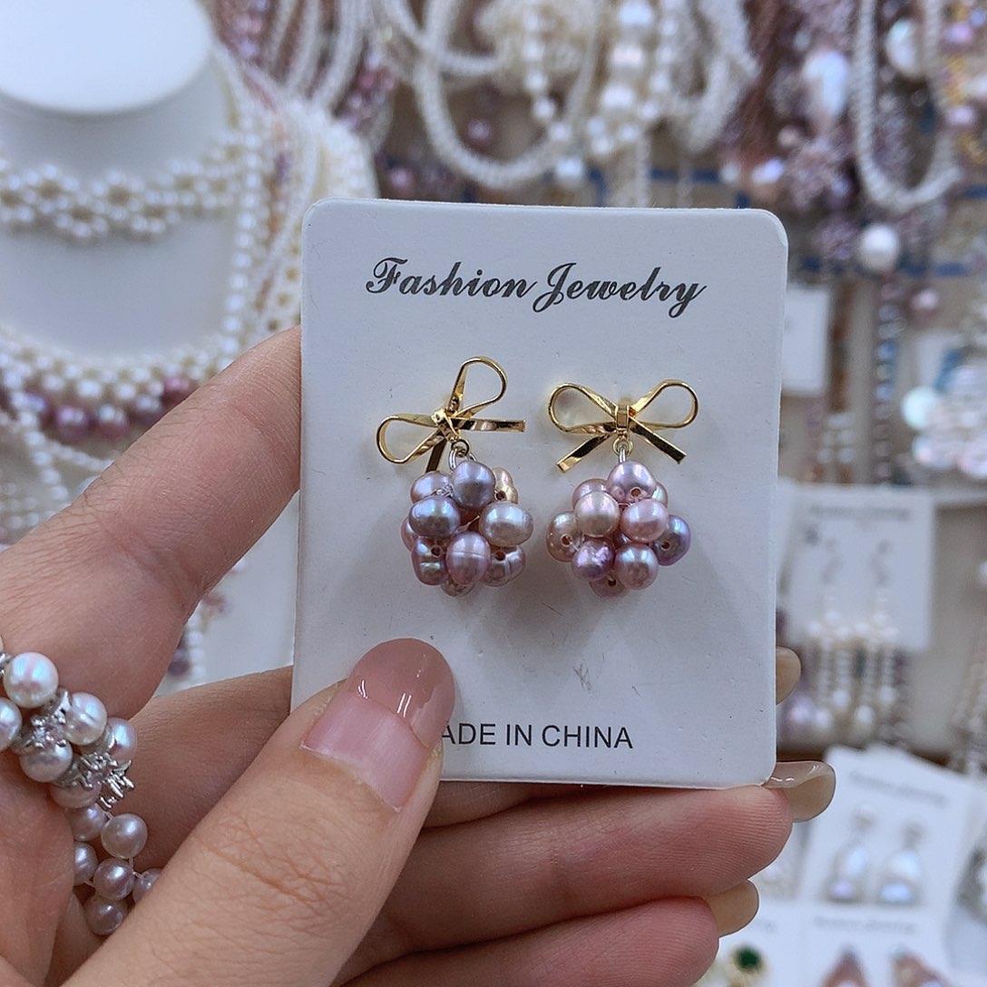 项链18K金镶嵌淡水珍珠