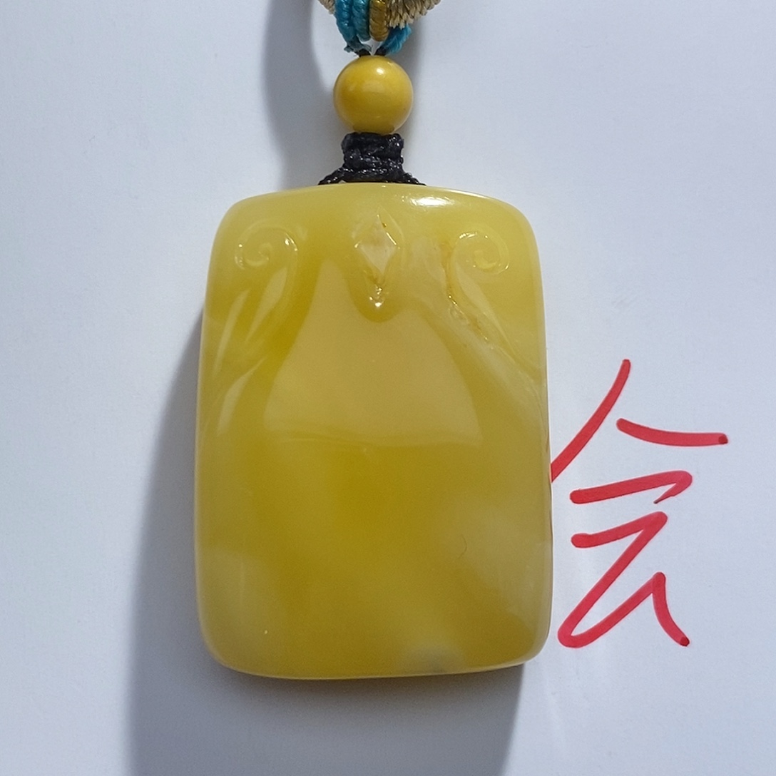 定制琥珀未镶嵌蜜蜡吊坠