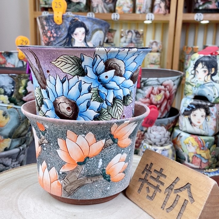 景德镇艺术手绘作品