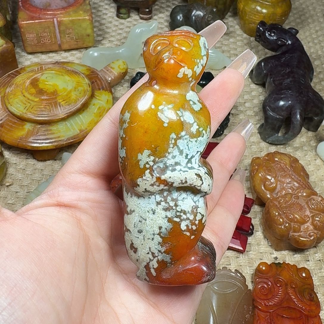 白玉菩提吊坠挂件