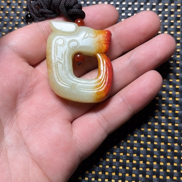 和田玉未镶嵌挂件大***下