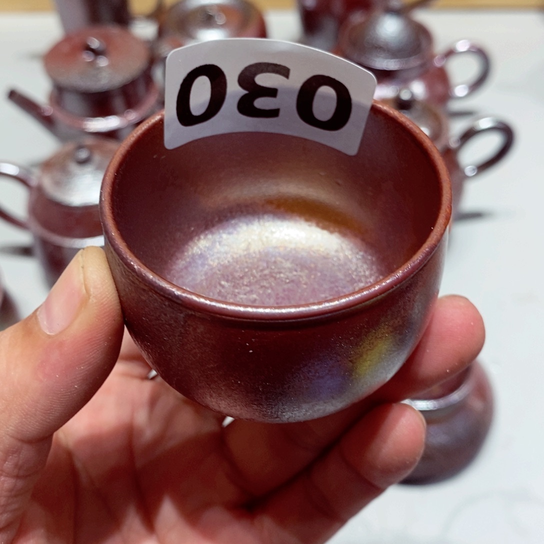 柴烧茶具陶瓷杯子