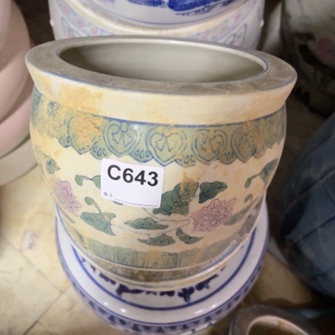 花*陶瓷制品瑕疵处理