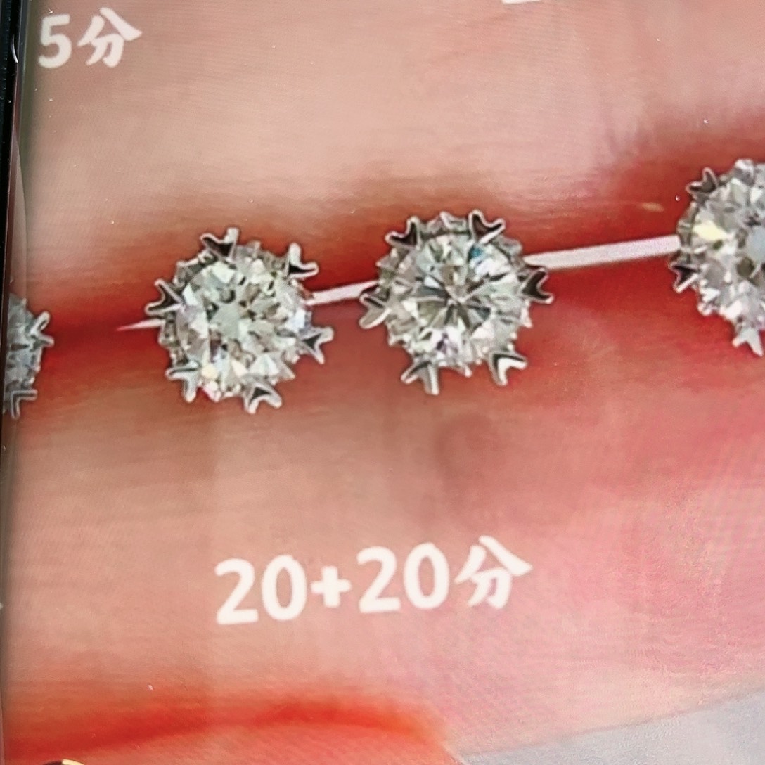 合成钻石银S925镶嵌С**н