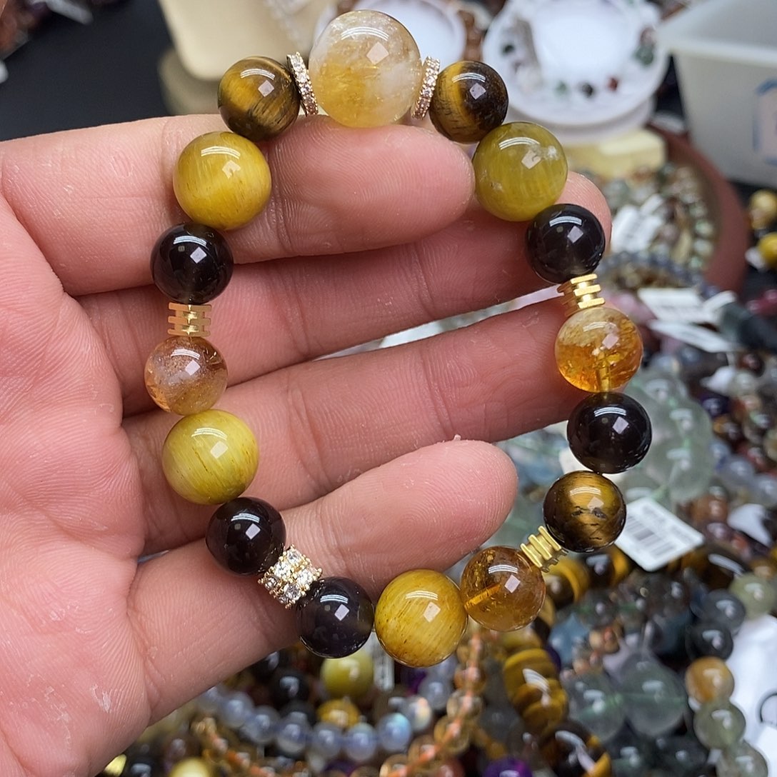 水晶手链合金手链