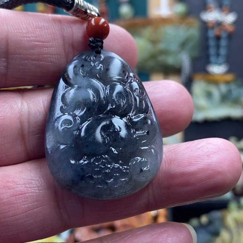 【闪购商品】蛇纹石玉吊坠未镶嵌