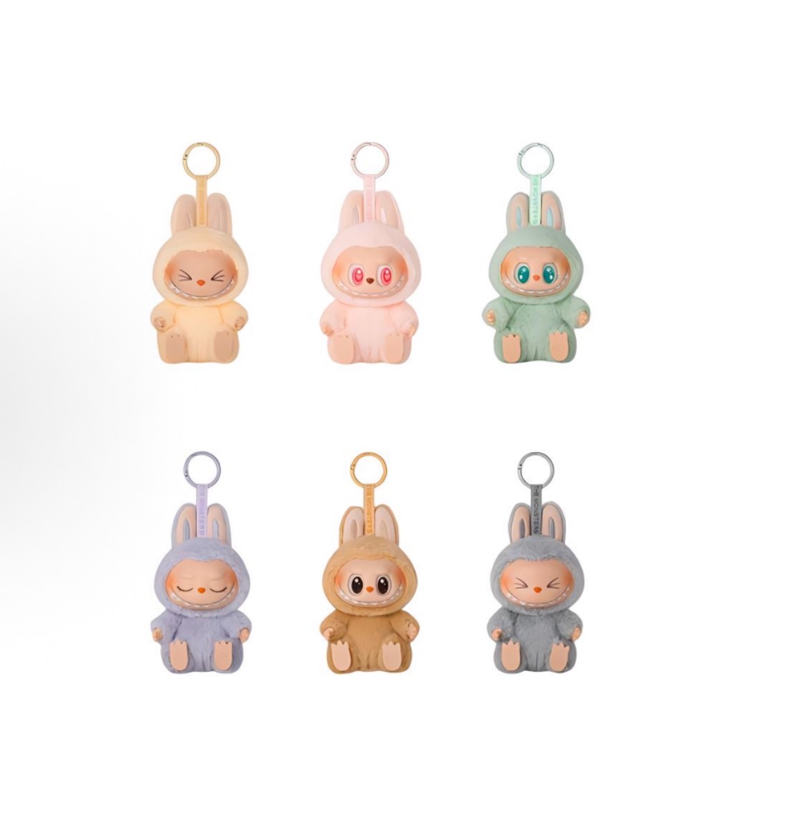 【直播代拆】2.0 坐坐派对系列搪胶毛绒挂件情人节女朋友闺蜜礼物