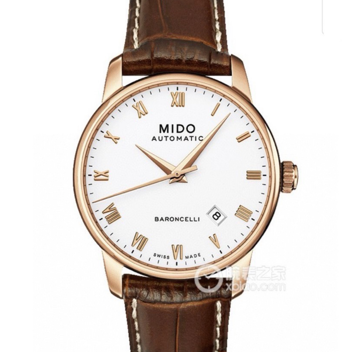 99新 Mido/美度 贝伦赛丽系列腕表/80机芯/38mm
