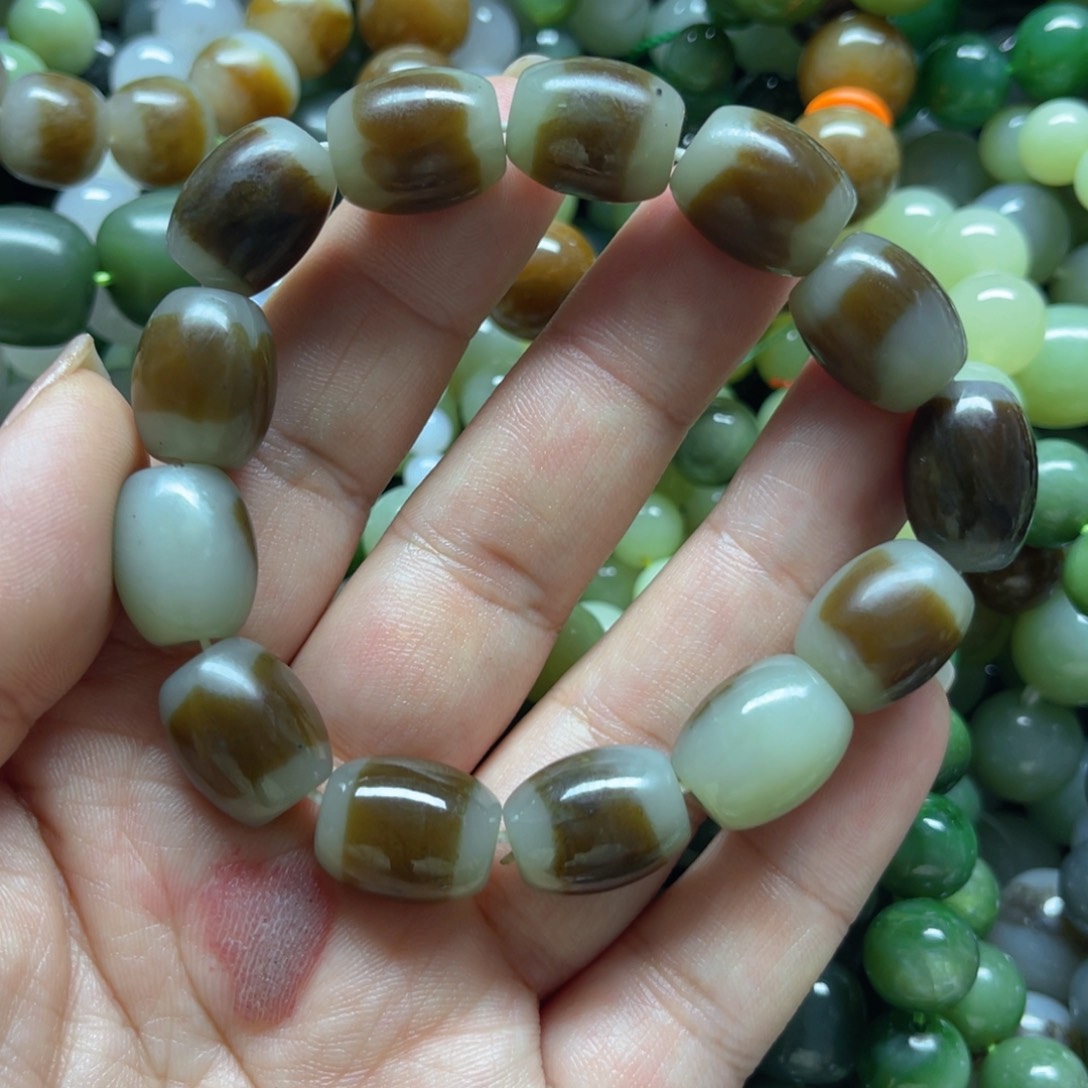 和田玉手链未镶嵌