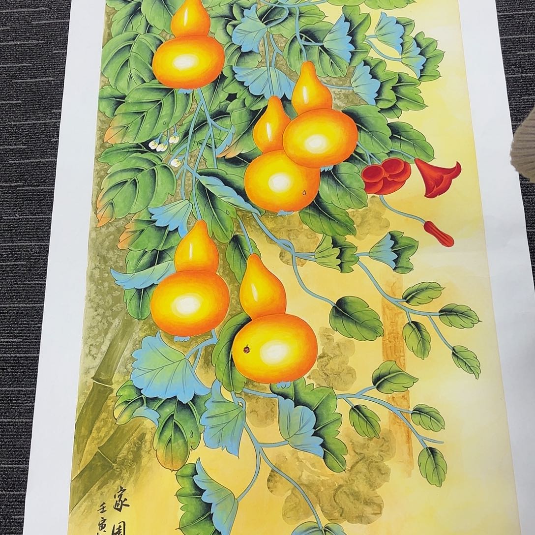 国画国画作品纯手绘