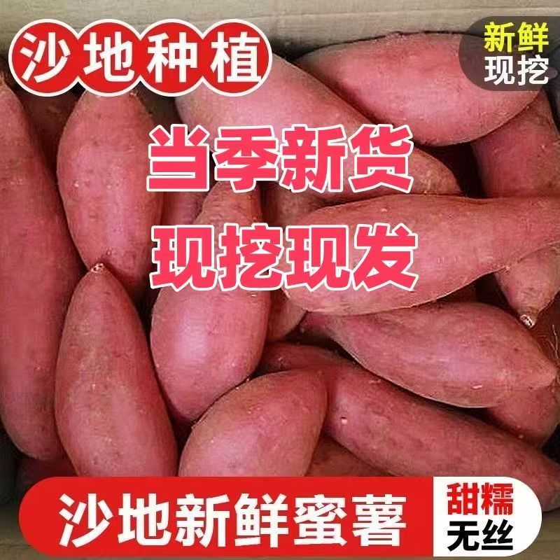 【新店特惠】正宗沙地蜜薯黄心板栗薯番薯地瓜红芋糖心蜜薯软糯香甜