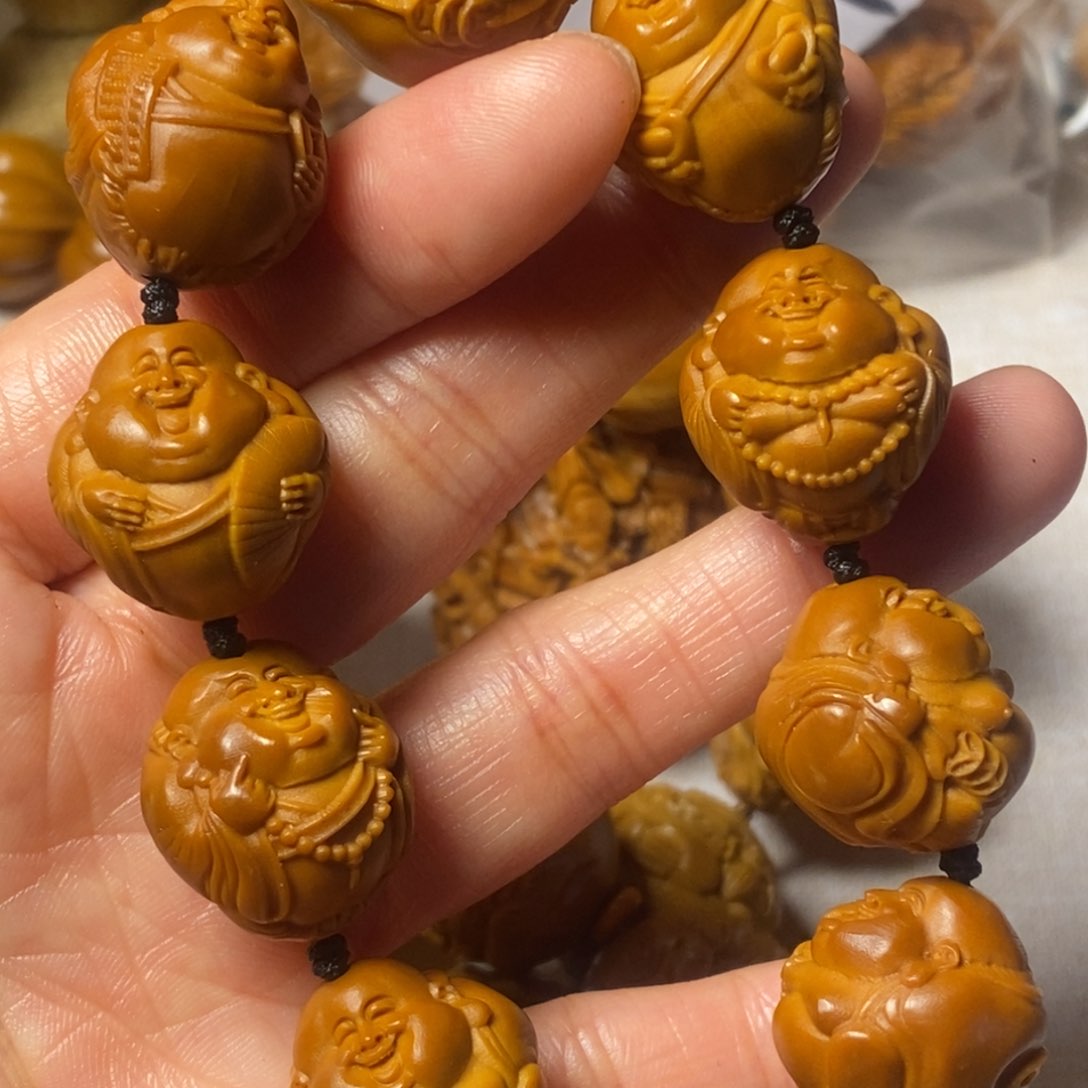 橄榄核手串/手链八大弥勒