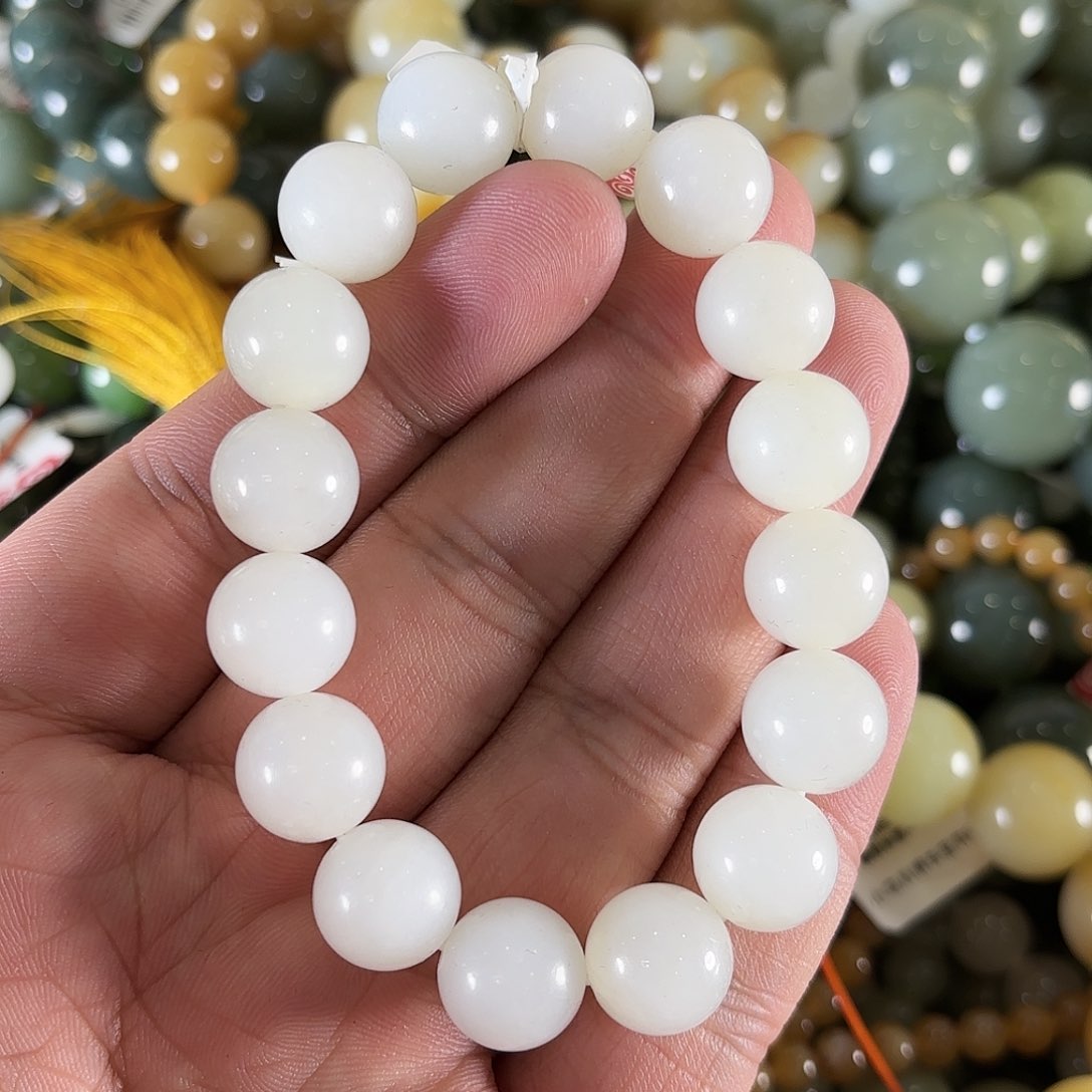 和田玉手链未镶嵌W312