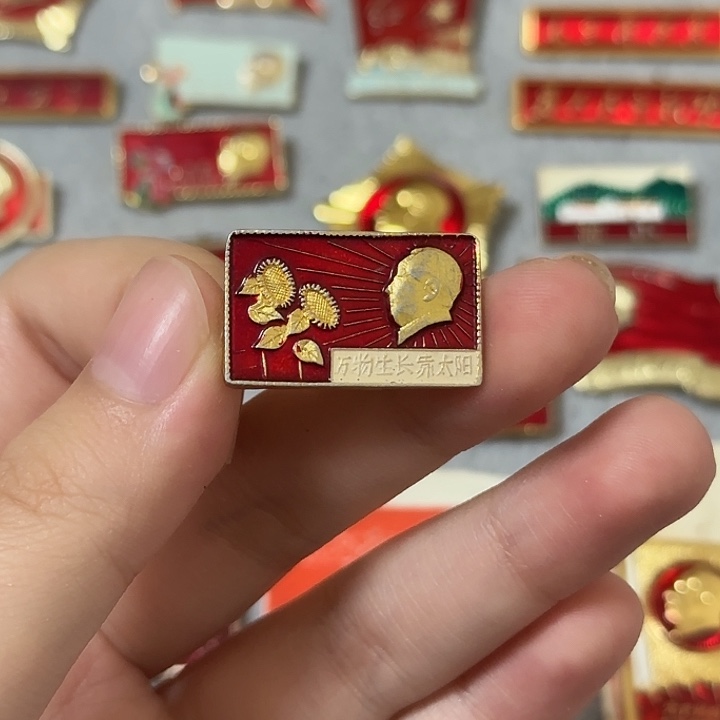 红色收藏直播像章