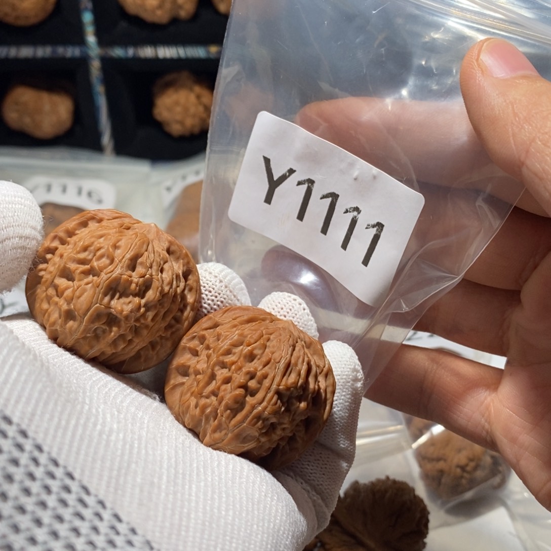 文玩核桃吊坠38全品房山山地磨