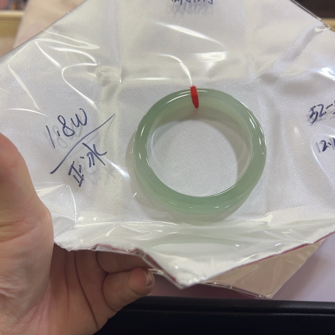 明***妞翡翠未镶嵌手镯手镯