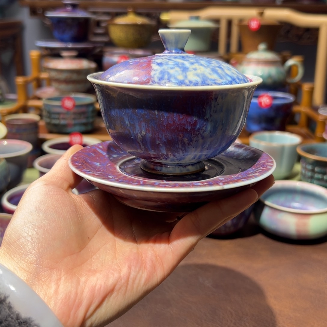 杯钧瓷的制作工艺和工艺都是